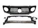 Решетка радиатора на Mercedes G-class W463 2018-2022 GT Chrome Black 427490 фото 1