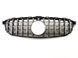 Решетка радиатора на Mercedes C-class W205 2018-2021 GT Chrome Black под камеру 427447 фото 2