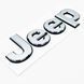 Автологотип шильдик эмблема надпись Jeep chrome с черной окантовкой 418326 фото 2
