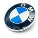 Эмблема на крышку багажника BMW синий и белый 74мм 327058 фото 3