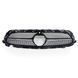 Решітка радіатора на Mercedes E-class W213 2020-2023 AMG Diamond під камеру Chrome black 522786 фото 3