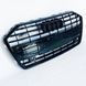 Решетка радиатора на Audi A6 C8 2018-2023 в стиле S6 Black 431018 фото 3