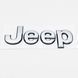 Автологотип шильдик эмблема надпись Jeep chrome с черной окантовкой 418326 фото 1
