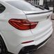 Спойлер на BMW X4 F26 2014-2017 P Style чорний глянець 521709 фото 4