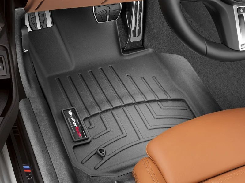 3D коврики для BMW 3 G20 2018- Xdrive черные передние WeatherTech 4415301 141430 фото