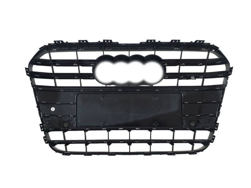 Решітка радіатора на Audi A6 C7 2011-2014 стиль S6 Black 427242 фото