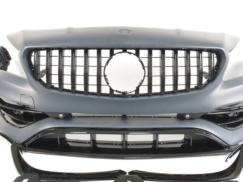 Передній бампер на Mercedes CLA-class C117 2013-2017 стиль CLA45 AMG 429839 фото