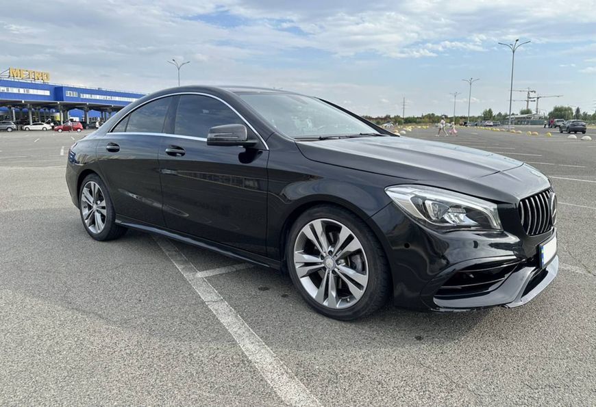 Передній бампер на Mercedes CLA-class C117 2013-2017 стиль CLA45 AMG 429839 фото