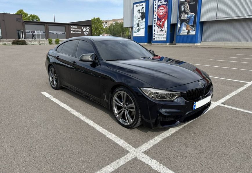 Комплект обвісу передній і задній бампер на BMW 4 F36 2013-2020 стиль M4 V1 429768 фото