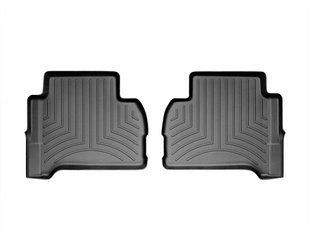 3D килимки для Volkswagen Amarok 2010- чорні задні WeatherTech 443262 46983 фото