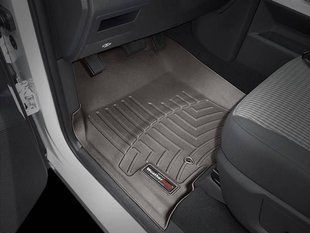 3D килимки для Dodge Ram 2008- Regular, Quad Cab какао передні WeatherTech 472381 141272 фото