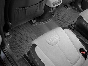 3D килимки для Hyundai Palisade 2020- чорні задні WeatherTech 4415782 240158 фото