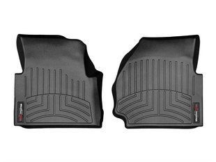 3D килимки для Land Rover Defender 2007-2015 чорні передні WeatherTech 445551 46394 фото