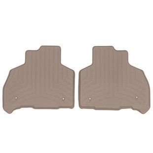 3D коврики для BMW X7 G07 2019- 6 мест бежевые задние WeatherTech 4515075 141169 фото