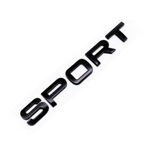 Автологотип емблема напис Land Rover Sport L320 чорний глянець 227065 фото
