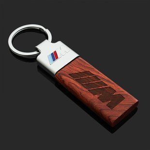 Автомобільний брелок на ключі BMW M Collection дерево Палісандр 174174 фото