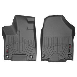 3D килимки для Honda Ridgeline 2017- чорні передні WeatherTech 449711 317359 фото