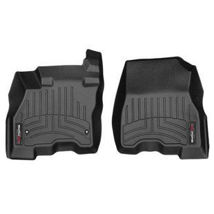3D килимки для Nissan Leaf 2018- чорні передні WeatherTech 4415401 141319 фото