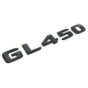 Автологотип емблема напис Mercedes GL450 Black Package чорний глянець 417128 фото