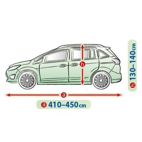Чохол тент на автомобіль Kegel Mobile Garage L mini Van 410-450см 408078 фото