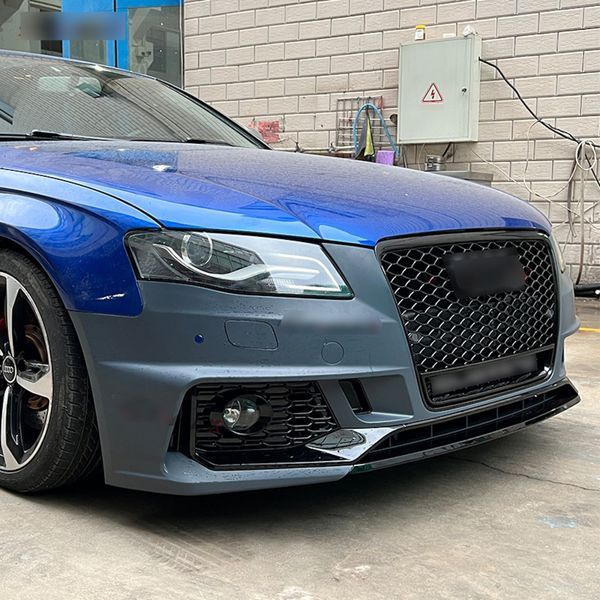 Передній бампер на Audi A4 B8 2007-2011 стиль RS4 B9 V1 522178 фото