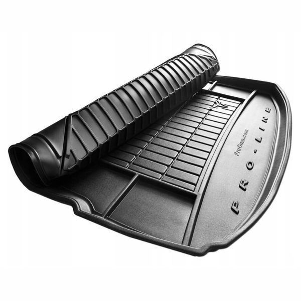 Коврик в багажник для Skoda Octavia A7 2013-2019 Wagon с нишами Frogum ProLine TM405691 210921 фото