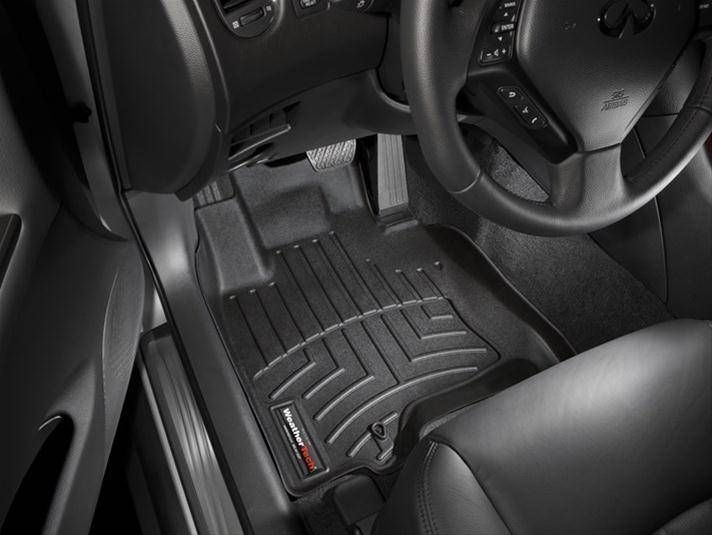 3D килимки для Infiniti QX50, EX 2007-2012 EU чорні передні WeatherTech 441551 46340 фото