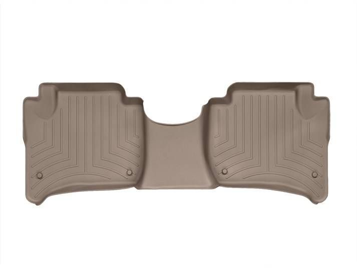 3D коврики для Volkswagen Touareg, Porsche Cayenne 2010-2018 2-Zone Climate бежевые задние WeatherTech 453332 47021 фото
