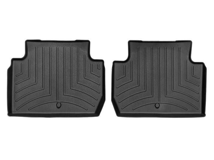 3D килимки для Kia Stinger 2017- чорні задні WeatherTech 4412382 141229 фото
