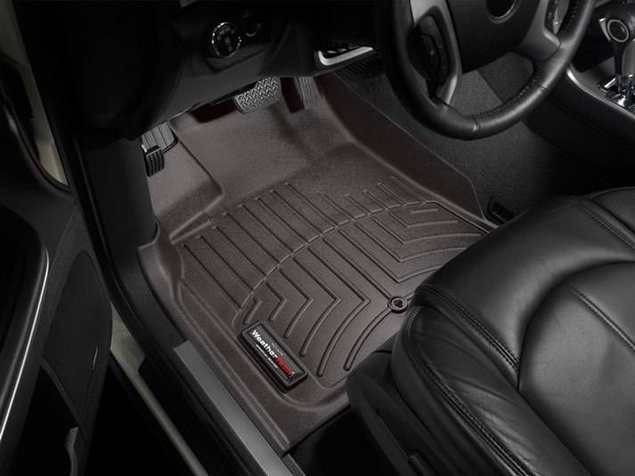 3D коврики для Chevrolet Traverse, GMC Acadia, Buick Enclave 2008-2017 какао передние WeatherTech 472511 329104 фото