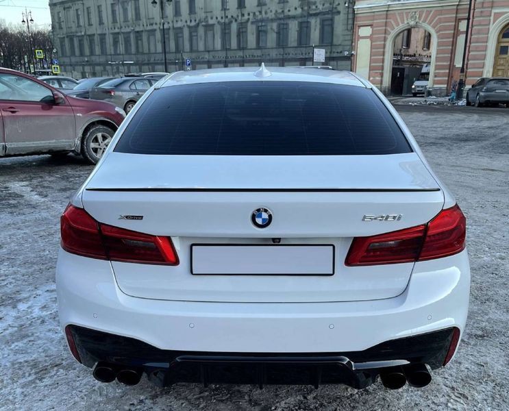 Задний бампер (стиль M5 F90) на BMW 5 G30, G31 2017-2020 428552 фото Задний бампер (стиль M5 F90) на BMW 5 G30, G31 2017-2020 428552 фото