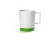 Порцеляновий кухоль Skoda Mug with Green Silikone Pad, White/Green 000069601BK 355151 фото 1