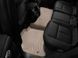 3D коврики для Volkswagen Touareg, Porsche Cayenne 2010-2018 2-Zone Climate бежевые задние WeatherTech 453332 47021 фото 1