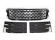 Решетка радиатора на Land Rover Range Rover 2013-2017 + жабры Black 427486 фото 1