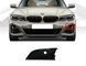 Решетки в бампер Черный глянец Накладка решетки LH под PDC на BMW 3 Series G20/G21 2018-2022 года 523048 фото 1