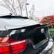 Спойлер на BMW X6 E71 2008-2014 M4 style чорний глянець 523270 фото 3