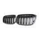 Решетка радиатора на BMW X1 F48 2015-2019 аквапринт под карбон 355211 фото 2