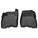 3D коврики для Nissan Leaf 2018- черные передние WeatherTech 4415401 141319 фото 1