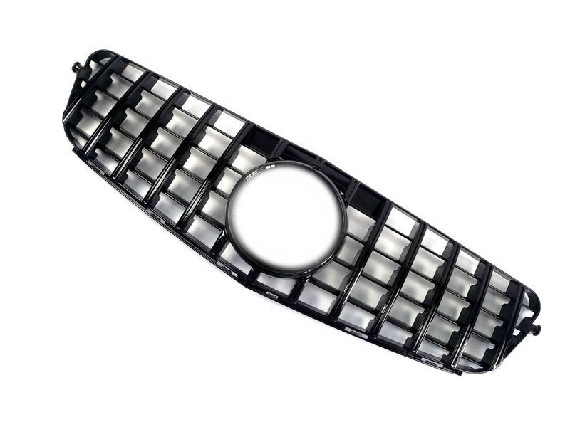 Решетка радиатора на Mercedes C-class W204 2007-2014 GT Black 427649 фото