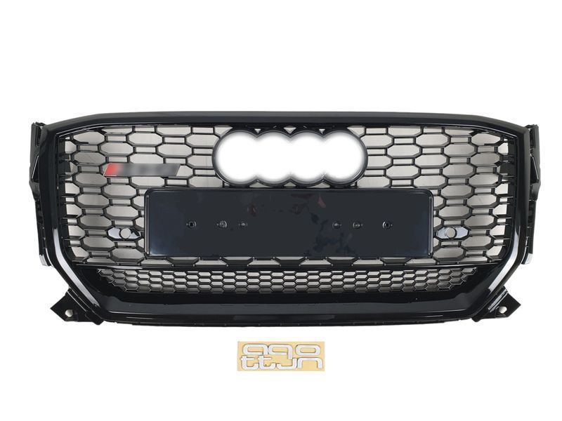 Решетка радиатора на Audi Q2 2016-2020 в стиле RSQ2 Black 427338 фото Решетка радиатора на Audi Q2 2016-2020 в стиле RSQ2 Black 427338 фото