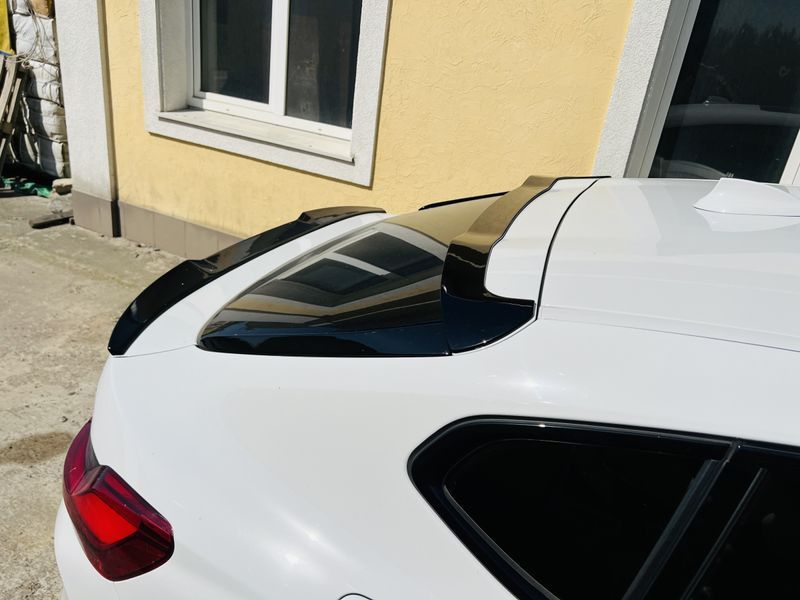 Спойлер на BMW X4 G02 2018- верхний чорний глянець 521472 фото