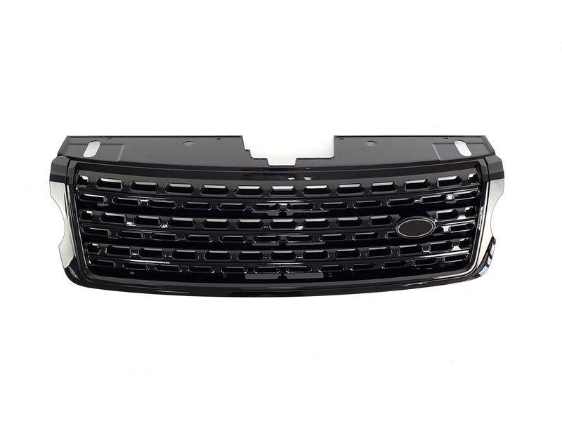 Решетка радиатора на Land Rover Range Rover 2013-2017 + жабры Black 427486 фото