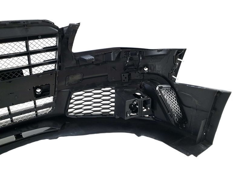 Передний бампер ( в стиле W12 V1 ) на Audi A8 D4 2010-2014 428699 фото