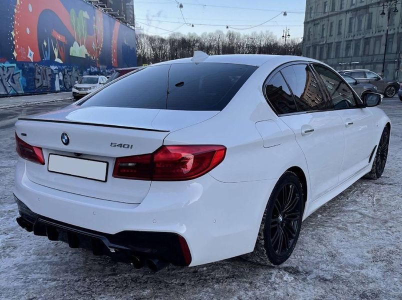 Задний бампер (стиль M5 F90) на BMW 5 G30, G31 2017-2020 428552 фото Задний бампер (стиль M5 F90) на BMW 5 G30, G31 2017-2020 428552 фото