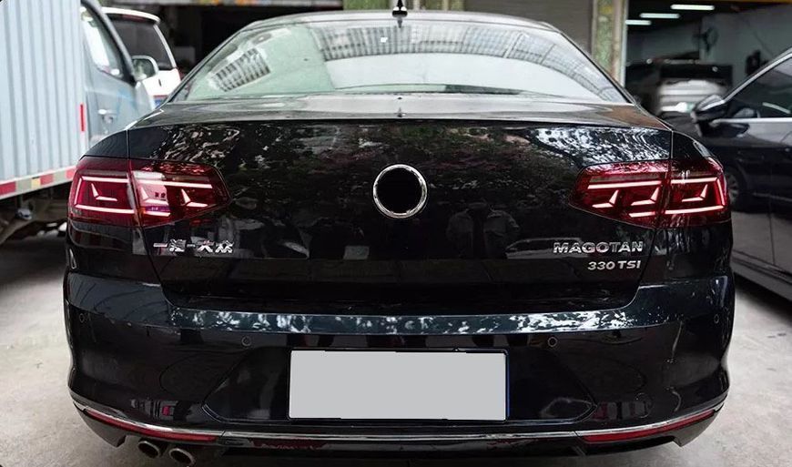 Задние фонари на Volkswagen Passat B8 2014-2020 Sedan LED стиль B8,5 2020+ 430498 фото