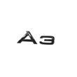Автологотип емблема напис Audi A3 Tuning Exclusive Black Edition