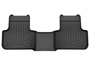 3D килимки для Audi Q7, Q8 2016- чорні задні WeatherTech 448872IM 522109 фото