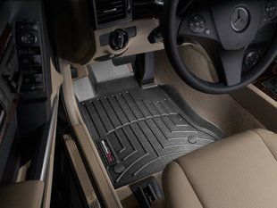 3D коврики для Mercedes GLK-class X204 2009-2012 черные передние WeatherTech 442101 98278 фото