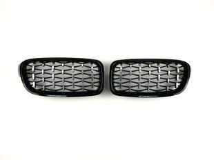 Решітка радіатора на BMW 3 F30, F31 2011-2018 Diamond Silver 429109 фото