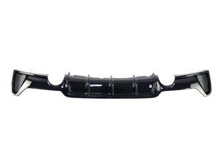 Диффузор (заднего бампера) Черный глянец (M-Performance) 0-0 на BMW 4 F32, F33 2013-2020 429690 фото